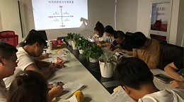 鹏通上海公司组织对“工作重点管理”企业思想的学习